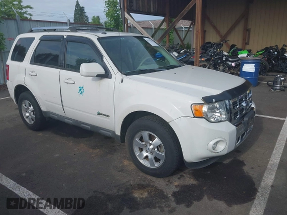 2009 Ford Escape Hybrid with VIN 1FMCU593X9KB70360, listed as a IAAI auction lot 42270239 with 133,658 mi miles and . Bid and sale history available at DreamBid. Image 1.