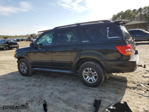 2004 Toyota Sequoia Limited with VIN 5TDBT48A84S229789, listed as a Copart auction lot 49262395 with 255,195 mi miles and Salvage Title. Bid and sale history available at carsss.com. Image 2.