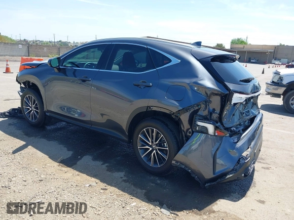 2024 Lexus NX 350 Premium with VIN 2T2GGCEZ4RC053138, listed as a IAAI auction lot 42086893 with 8,335 mi miles and . Bid and sale history available at DreamBid. Image 3.