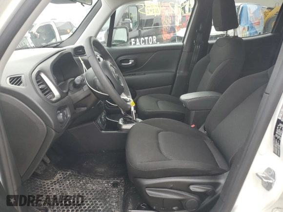 2022 Jeep Renegade Sport with VIN ZACNJDA19NPN67792, listed as a Copart auction lot 43924905 with 28,652 mi miles and Salvage title. Bid and sale history available at DreamBid. Image 7.