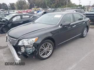 2007 Lexus LS 460 with VIN JTHBL46FX75019041, listed as a IAAI auction lot 42471322 with Not provided miles and . Bid and sale history available at DreamBid. Image 2.