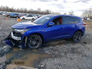 2022 Acura RDX w/A-Spec Package with VIN 5J8TC2H65NL015304, listed as a Copart auction lot 42977145 with Not Provided miles and Salvage Title. Bid and sale history available at carsss.com. Image 1.