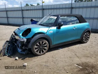 2021 MINI Convertible Cooper S z VIN WMWWJ5C04M3N25449, wystawiony jako Copart lot #58513404 z przebiegiem 26 581 mil mil oraz Szkoda całkowita • Salvage title. Historia ofert i sprzedaży dostępna na DreamBid. Obrazek 1.