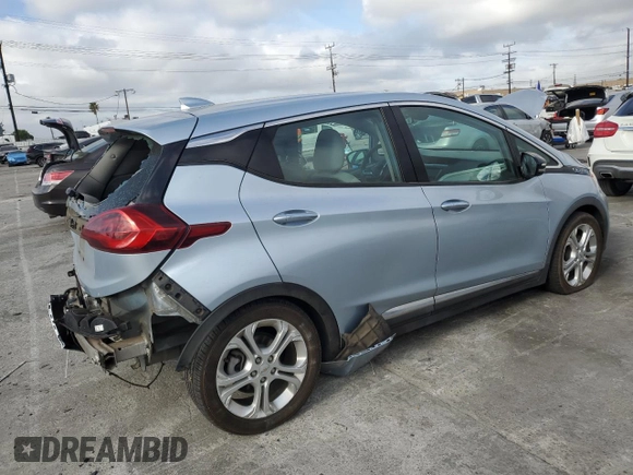 2017 Chevrolet Bolt EV LT z VIN 1G1FW6S08H4187204, wystawiony jako Copart lot #47278955 z przebiegiem 167 654 mil mil oraz Szkody całkowita. Historia ofert i sprzedaży dostępna na DreamBid. Obrazek 3.