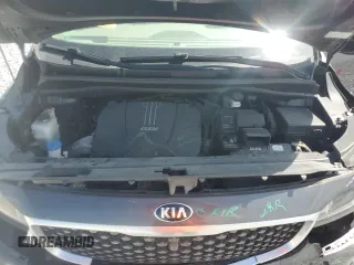 2017 Kia Sedona SX-L with VIN KNDME5C12H6278055, listed as a Copart auction lot 52092425 with 140,041 mi miles and Salvage Title. Bid and sale history available at carsss.com. Image 12.