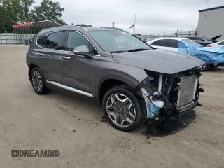 2022 Hyundai Santa Fe Hybrid SEL Premium with VIN KM8S3DA14NU053424, listed as a Copart auction lot 71066904 with 50,458 mi miles and Salvage Title. Bid and sale history available at carsss.com. Image 4.