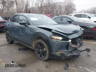 2024 Mazda CX-30 2.5 S Carbon Edition with VIN 3MVDMBCM6RM649875, listed as a IAAI auction lot 41479876 with 24,468 mi miles. Bid and sale history available at carsss.com. Image 1.