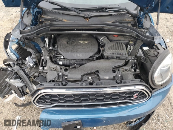 2018 MINI Countryman Cooper S with VIN WMZYT3C39J3E93309, listed as a Copart auction lot 60558285 with 50,907 mi miles and Salvage title. Bid and sale history available at DreamBid. Image 12.