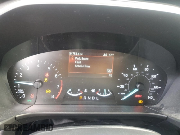 2021 Ford Escape SE with VIN 1FMCU0G67MUA24821, listed as a Copart auction lot 49802545 with 54,754 mi miles and Salvage Title. Bid and sale history available at carsss.com. Image 9.