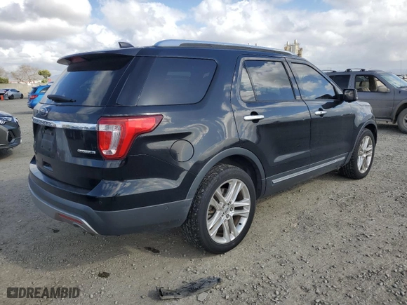 2016 Ford Explorer Limited with VIN 1FM5K7F85GGC71154, listed as a Copart auction lot 51677345 with 141,182 mi miles and Salvage Title. Bid and sale history available at carsss.com. Image 3.
