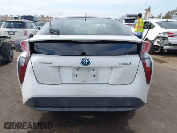 2017 Toyota Prius Two with VIN JTDKBRFU1H3028451, listed as a IAAI auction lot 41896413 with 80,274 mi miles. Bid and sale history available at carsss.com. Image 16.