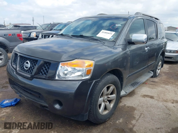 2010 Nissan Armada Titanium z VIN 5N1BA0ND5AN618321, wystawiony jako IAAI lot #41481033 z przebiegiem 221 496 mil mil oraz . Historia ofert i sprzedaży dostępna na DreamBid. Obrazek 17.