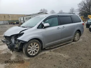 2016 Toyota Sienna LE with VIN 5TDJK3DC7GS128568, listed as a Copart auction lot 84091654 with 0 mi miles and Salvage Title. Bid and sale history available at carsss.com. Image 1.