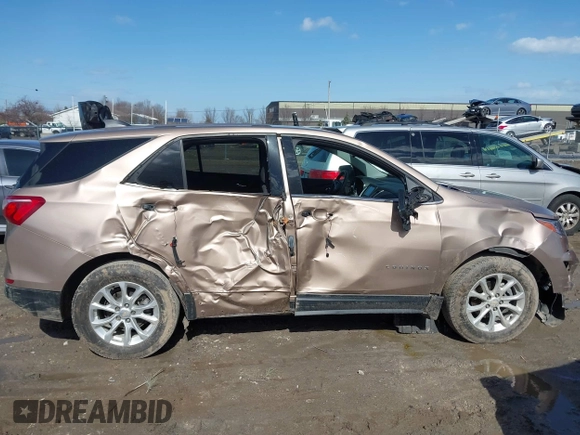 2018 Chevrolet Equinox LT with VIN 2GNAXSEV1J6163417, listed as a IAAI auction lot 41718663 with 85,940 mi miles and . Bid and sale history available at carsss.com. Image 13.