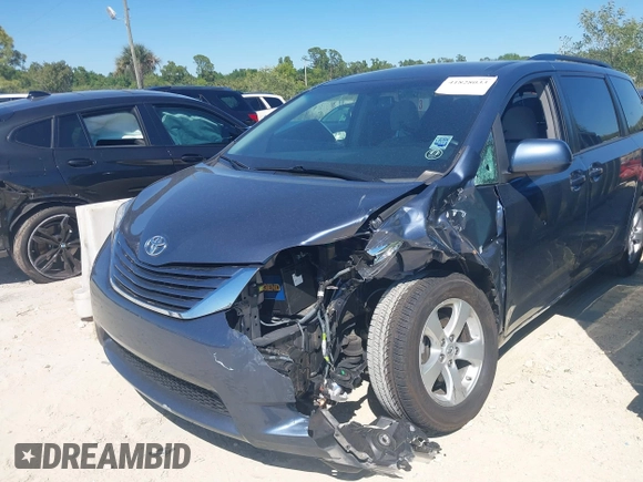 2017 Toyota Sienna LE Auto Access Seat with VIN 5TDKZ3DC3HS869446, listed as a IAAI auction lot 41828033 with 61,082 mi miles and . Bid and sale history available at DreamBid. Image 6.