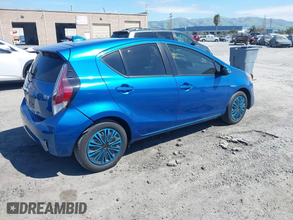 2016 Toyota Prius One with VIN JTDKDTB37G1117861, listed as a IAAI auction lot 41881771 with 204,882 mi miles and . Bid and sale history available at DreamBid. Image 4.