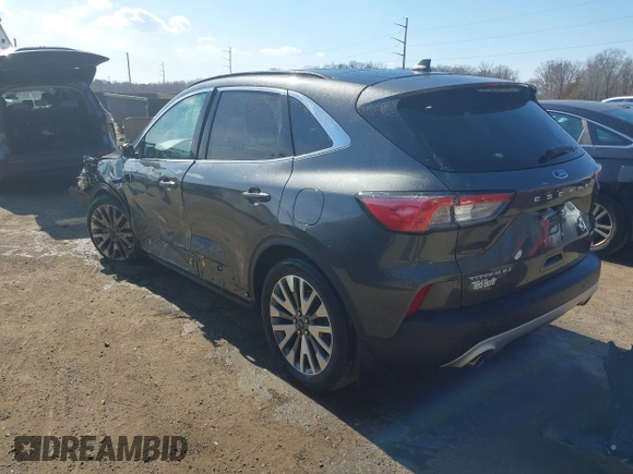 2020 Ford Escape Titanium Hybrid z VIN 1FMCU0DZ7LUB57978, wystawiony jako IAAI lot #41570242 z przebiegiem 32 819 mil mil oraz . Historia ofert i sprzedaży dostępna na DreamBid. Obrazek 3.