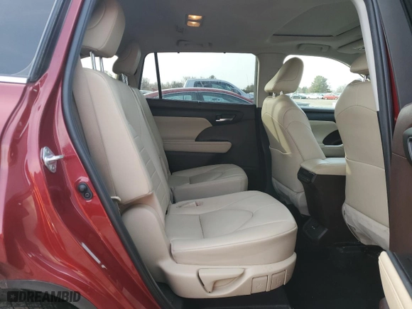 2020 Toyota Highlander XLE with VIN 5TDGZRBH7LS506678, listed as a Copart auction lot 48966645 with 73,176 mi miles and Salvage Title. Bid and sale history available at carsss.com. Image 11.