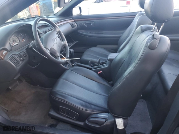 2001 Toyota Camry Solara SE with VIN 2T1FF28P91C517522, listed as a Copart auction lot 82712704 with 109,747 mi miles and Salvage Title. Bid and sale history available at carsss.com. Image 7.