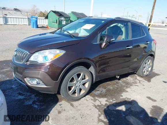 2016 Buick Encore Leather with VIN KL4CJGSBXGB616816, listed as a IAAI auction lot 41048018 with 83,047 mi miles. Bid and sale history available at carsss.com. Image 18.