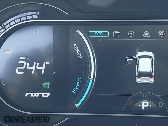 2020 Kia Niro EX Premium with VIN KNDCE3LG1L5071000, listed as a IAAI auction lot 42164125 with 30,831 mi miles and . Bid and sale history available at DreamBid. Image 17.