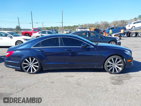 2013 Mercedes-Benz CLS-Class CLS 550 with VIN WDDLJ9BB7DA074616, listed as a IAAI auction lot 41750371 with 112,898 mi miles. Bid and sale history available at carsss.com. Image 13.