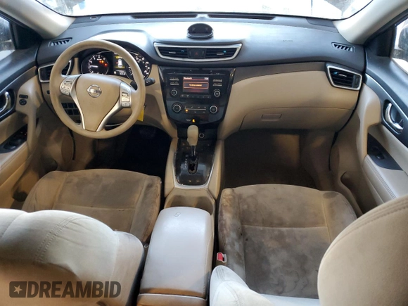 2015 Nissan Rogue S with VIN KNMAT2MT9FP541818, listed as a Copart auction lot 49122455 with 192,297 mi miles and Clean Title. Bid and sale history available at carsss.com. Image 8.