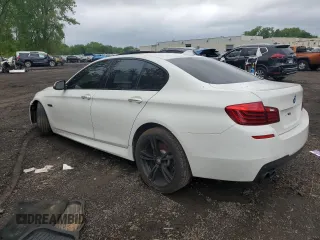 2015 BMW 5 Series 528i z VIN WBA5A5C57FD515650, wystawiony jako Copart lot #57110125 z przebiegiem 138 460 mil mil oraz Szkoda całkowita • Salvage title. Historia ofert i sprzedaży dostępna na DreamBid. Obrazek 2.