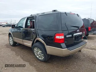 2014 Ford Expedition XLT z VIN 1FMJU1H50EEF56247, wystawiony jako IAAI lot #41264343 z przebiegiem 116 164 mil mil oraz . Historia ofert i sprzedaży dostępna na DreamBid. Obrazek 3.