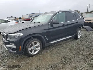 2019 BMW X3 sDrive30i with VIN 5UXTR7C56KLE97383, listed as a Copart auction lot 48581145 with 86,134 mi miles and Salvage Title. Bid and sale history available at carsss.com. Image 1.