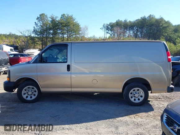 2011 Chevrolet Express Cargo with VIN 1GCSGAFX3B1170378, listed as a IAAI auction lot 41610588 with 175,177 mi miles and . Bid and sale history available at DreamBid. Image 14.