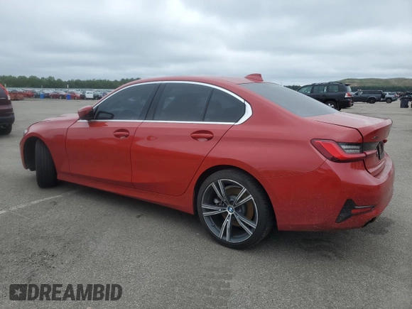 2020 BMW 3 Series 330i xDrive with VIN 3MW5R7J06L8B30505, listed as a Copart auction lot 60885315 with 77,663 mi miles and Salvage title. Bid and sale history available at DreamBid. Image 2.
