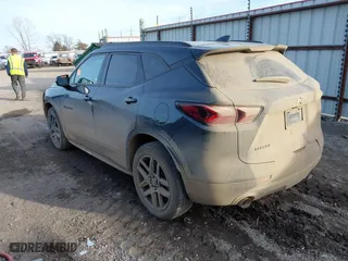 2019 Chevrolet Blazer with VIN 3GNKBCRS9KS692710, listed as a IAAI auction lot 41445591 with 87,216 mi miles. Bid and sale history available at carsss.com. Image 3.