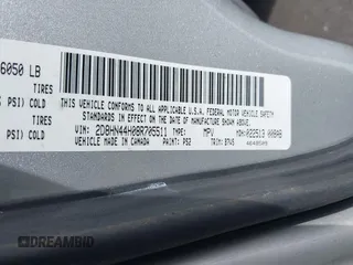 2008 Dodge Grand Caravan SE with VIN 2D8HN44H08R705511, listed as a IAAI auction lot 41849520 with 155,610 mi miles and . Bid and sale history available at DreamBid. Image 9.