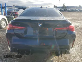 2025 BMW M4 Competition xDrive with VIN WBS33HK04SCT15829, listed as a Copart auction lot 83470594 with 2,389 mi miles and Clean Title. Bid and sale history available at carsss.com. Image 6.