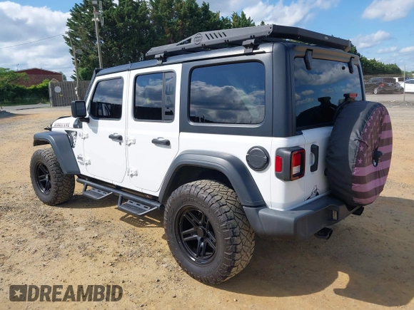 2021 Jeep Wrangler Unlimited Willys с VIN 1C4HJXDN6MW527896, выставлен на аукционе IAAI как лот 42289722 с пробегом 76 800 миль миль и . История ставок и продаж доступна на DreamBid. Изображение 3.