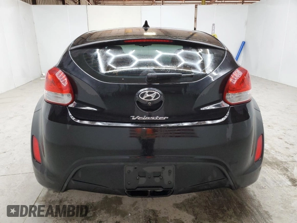 2017 Hyundai Veloster Value Edition with VIN KMHTC6AD3HU324505, listed as a Copart auction lot 50667195 with 92,050 mi miles and Clean Title. Bid and sale history available at carsss.com. Image 6.