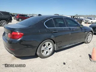 2013 BMW 5 Series 528i with VIN WBAXG5C50DDY34831, listed as a Copart auction lot 50034665 with 192,146 mi miles and Salvage Title. Bid and sale history available at carsss.com. Image 3.