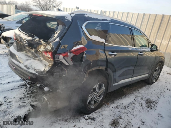 2023 Hyundai Santa Fe SEL with VIN 5NMS34AJ5PH620738, listed as a Copart auction lot 89128395 with 22,453 mi miles and Salvage Title. Bid and sale history available at carsss.com. Image 3.