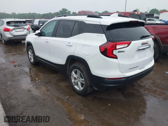2022 GMC Terrain SLE z VIN 3GKALTEV7NL126632, wystawiony jako IAAI lot #42355052 z przebiegiem 44 777 mil mil oraz . Historia ofert i sprzedaży dostępna na DreamBid. Obrazek 3.
