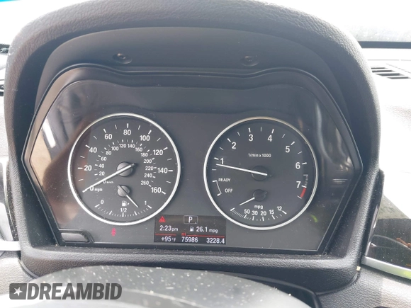 2017 BMW X1 xDrive28i with VIN WBXHT3Z34H4A53528, listed as a IAAI auction lot 42429800 with 75,986 mi miles and . Bid and sale history available at DreamBid. Image 7.