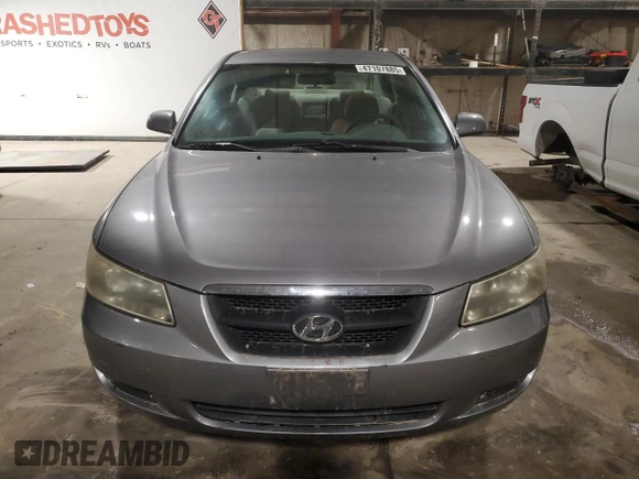 2007 Hyundai Sonata GLS with VIN 5NPET46C47H232135, listed as a Copart auction lot 47107885 with 146,779 mi miles and Salvage Title. Bid and sale history available at DreamBid. Image 5.