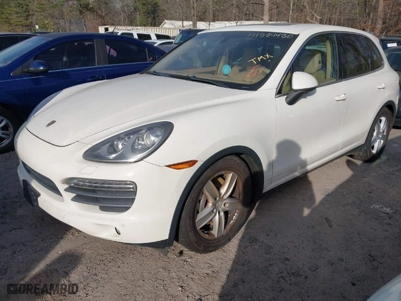 2011 Porsche Cayenne S with VIN WP1AB2A24BLA42343, listed as a IAAI auction lot 41584480 with 161,586 mi miles. Bid and sale history available at carsss.com. Image 2.