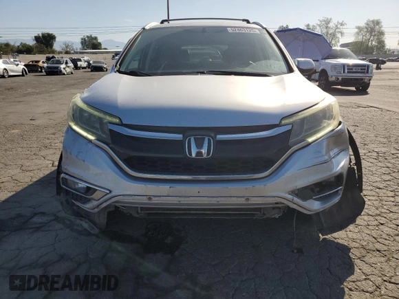 2015 Honda CR-V EX-L with VIN 2HKRM3H70FH504557, listed as a Copart auction lot 52463125 with 132,209 mi miles and Salvage Title. Bid and sale history available at carsss.com. Image 5.
