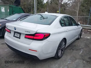2023 BMW 5 Series 530i xDrive with VIN WBA13BJ06PWY21307, listed as a IAAI auction lot 41244931 with 12,391 mi miles and . Bid and sale history available at DreamBid. Image 4.
