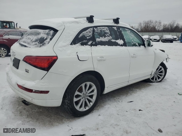 2015 Audi Q5 Premium Plus with VIN WA1LFAFP5FA107161, listed as a Copart auction lot 41478155 with 126,560 mi miles and Clean Title. Bid and sale history available at carsss.com. Image 3.