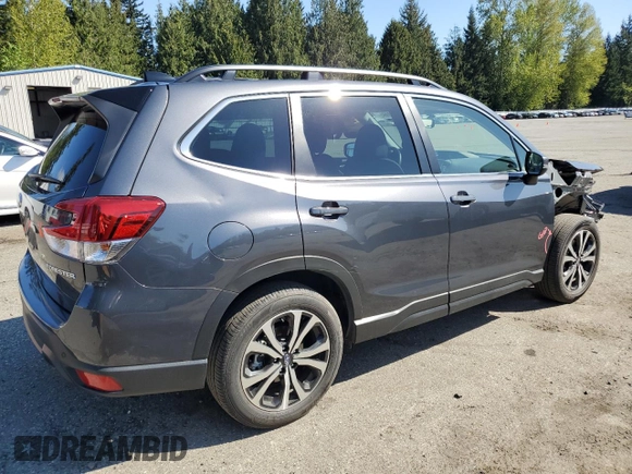 2024 Subaru Forester Limited with VIN JF2SKALC9RH411671, listed as a Copart auction lot 53563195 with 13,235 mi miles and Salvage Title. Bid and sale history available at carsss.com. Image 3.