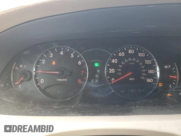2007 Toyota Avalon XL with VIN 4T1BK36B77U173073, listed as a Copart auction lot 53545825 with 110,119 mi miles and Salvage Title. Bid and sale history available at DreamBid. Image 9.