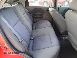 2006 Chevrolet Aveo LS with VIN KL1TD56646B681567, listed as a Copart auction lot 43339015 with 10 mi miles and Salvage title. Bid and sale history available at DreamBid. Image 10.