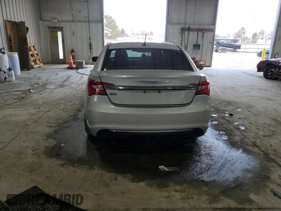 2012 Chrysler 200 LX with VIN 1C3CCBAG6CN235770, listed as a Copart auction lot 49338395 with 144,456 mi miles and Salvage Title. Bid and sale history available at DreamBid. Image 6.